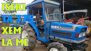 ISEKI TA375  - Xe giữ kĩ, đẹp mê! Máy Cày Đức Đạt. ĐT 0986.782.167