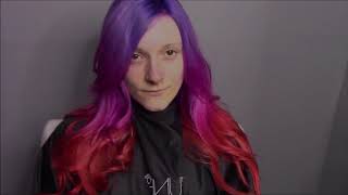 Keune Color Chameleon Purple into Magenta into Orange  Music Beauty   Jax chillitriberecords