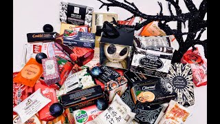 Dark Autumn 🍁🖤🍂 ASMR Soap Haul Unboxing Unpacking Opening International Soaps Halloween Depeche Mode