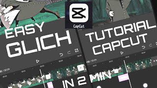 GLITCH  TUTORIAL  CAOCUT  ( IN 2 MIN)  #xenos  #capcut #tutorial