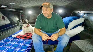 Took the fart machine camping….again! “Solo” Truck Camping