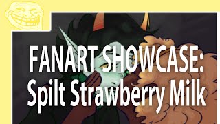 Spilt Strawberry Milk | Homestuck Fanart Spotlight