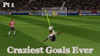 Insane Goals I Scored In Dream League!!