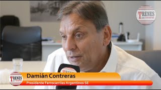 Reportaje a Damián Contreras - Ferrocarriles Argentinos S.E. - Emitido en diciembre de 2012.