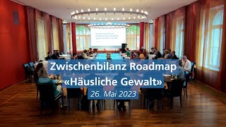 Zwischenbilanz Roadmap «Häusliche Gewalt»