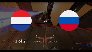 Netherlands vs Russia Quake 3 Arena CTF q3wcp9 2009-03-08 game 1 of 2