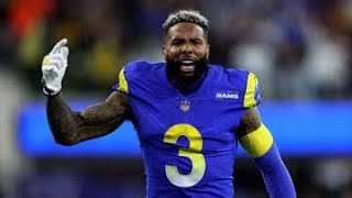 Odell Beckham jr scores 1st Touchdown Super Bowl ! #odellbeckhamjr #touchdown #rams