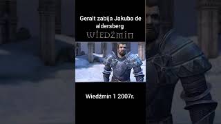 Wiedźmin geralt zabija Jakuba de aldersberg