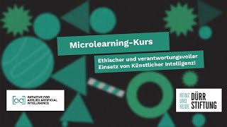 Microlearning-Kurs: Ethisch korrekter Einsatz von KI