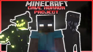 I SURVIVED The SCARIEST Minecraft Mods - Cave Horror Project