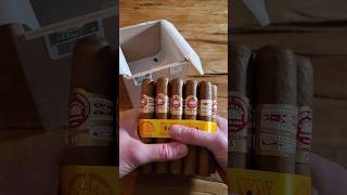 Unboxing a beautiful cabinet of H. Upmann Connossieur A 🍂🌅 #asmr #unboxing #habanos #cigar #Zigarren