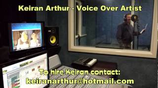 Voice Over Show Reel - Keiran Arthur