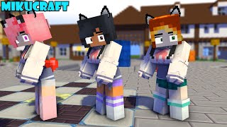 couple first meet school aphmau and school aaron squad - minecraft animation #shorts