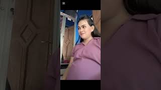 BUMIL CANTIK LIVE ‼️ Perut Bumil keliatan besar banget dan cantik #live #bumil