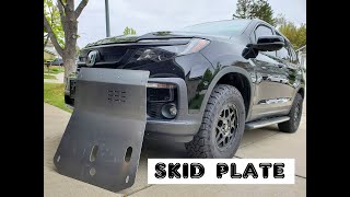 Skid Plate Install - Honda Pilot (Ridgeline, Passport)