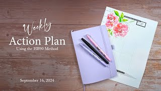 Weekly Action Plan | September 16, 2024