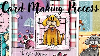 3 Totally Pawsome Cards With Stamps From @adornitgirls and Dianna Marcum!