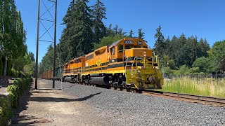 PNWR harbor turn leaving hillsboro