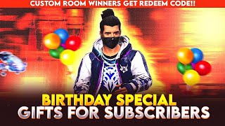 FREE FIRE LIVE MALAYALAM🔴 BIRTHDAY SPICEAL🔴ROAD TO 10K FAM🥰| ANEESH A10 LIVE