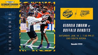 Georgia Swarm at Buffalo Bandits 01-14-23 | Full Highlights