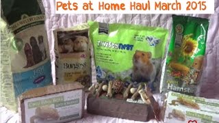 Pets At Home Haul March 2015