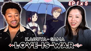 SO MANY SWEET MOMENTS! | *Kaguya-Sama: Love Is War* Ep 5 REACTION