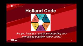 Holland Code (Stony Brook University Career Center)