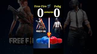 free fire vs pubg 😱😱 #shorts #freefire #pubgmobile #pubg #ff #tiktok