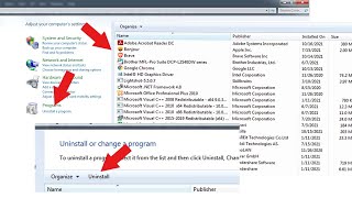 How to Uninstall Desktop or Laptop Application