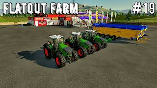 farming Simulator 22 Flatout Farm Timelapse Ep #19  Mega Farm fs22 gameplay