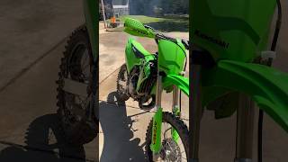 The New Sound Of A KX112 #kawasaki #2stroke #dirtbike #loud #kx112 #exhaust