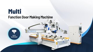 2024 Best Multifunctional Door Making Machine Furniture CNC Machining Center for Sale