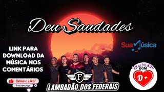 Banda Lambadão Dos Federais Música Deu Saudade