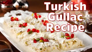 Special Ramadan Dessert Recipe for iftar | Turkish Gullac Recipe | Ramadan TV 2020