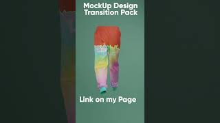 Mockup Texture Transition with Glowing Effect #blenderanimation #blendertutorial #clo3dtutorial