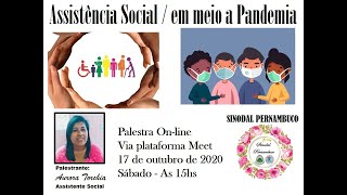 Palestra: Assistência Social em Meio à Pandemia - SAF