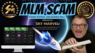 WARNING: SKY MARVEL IS A SCAM EXPOSED! Ponzi Patrol Unleashes Hell, Destroys MLM Pitch Deck in ZOOM!