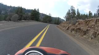 Oregon Hwy 207-RAW FOOTAGE on BMW ROCKSTER