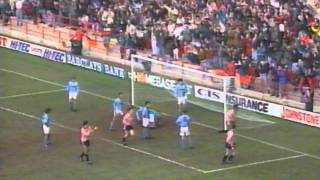 [91/92] Sheff Utd v Manchester City, Feb 8th 1992