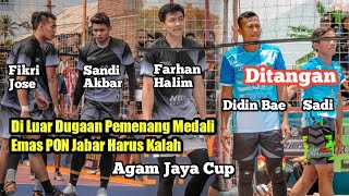 Kekalahan MEMALUKAN Sandi Akbar .Farhan Halim.fikri Jose oleh Didin Bae Cs