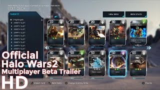 Halo Wars 2 ~ Blitz Multiplayer Beta Game HD Trailer Upcoming 2017