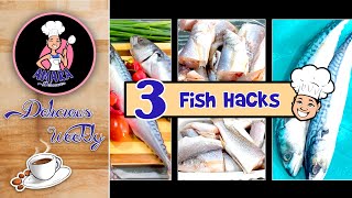 THREE AMAZING TIPS/FUN FACTS No One Told You About FISH // DELICIOUS WEEKLY  Episode 1#deliciousamy