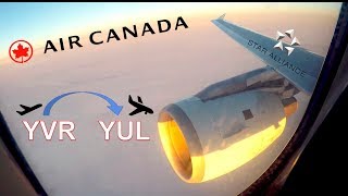 ✈︎ FULL FLIGHT ✈︎ Trans-Canada || Airbus A320 || Vancouver - Montréal - Air Canada