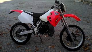 HONDA CRM 125 2 TEMPS MODIFS 125 CR