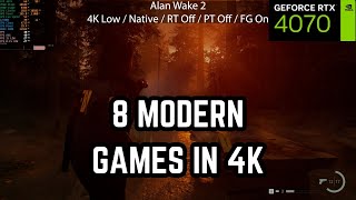 Gaming At 4K On The RTX 4070?