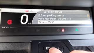 Renault Scenic 3 display modes  | 2010 | #16