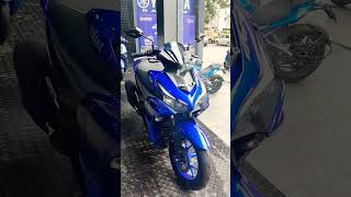 Yamaha Aerox 155 CC Ashok agar Showroom #madrastrip #aerox155 #yamahar15 #scooter