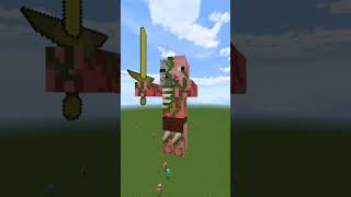 Minecraft Mobs vs Titan Mobs🤯 #shorts