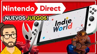 🌟 ¡Nuevos juegos para Nintendo Switch! 🔴Indie World 14-11-2023 Nachambo (Nintendo Direct español)