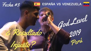 ESPAÑA VS VENEZUELA | CUARTOS | GOD LEVEL FEST PERÚ 2019